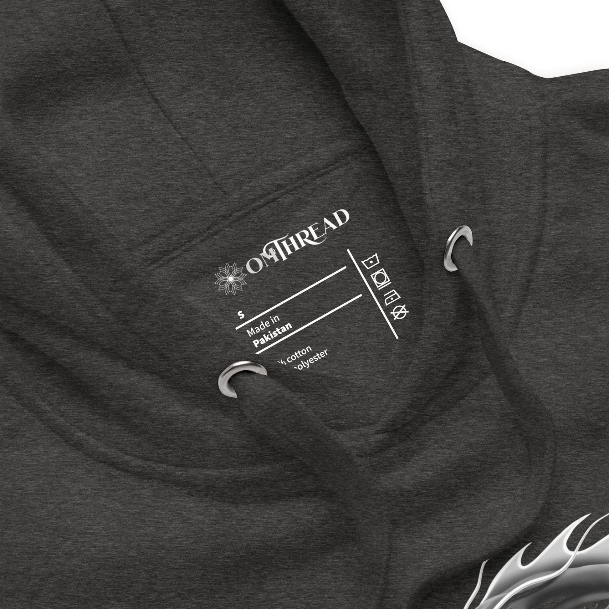 OMTHREAD Wood Dragon Unisex Hoodie - Dave Titus Illustration