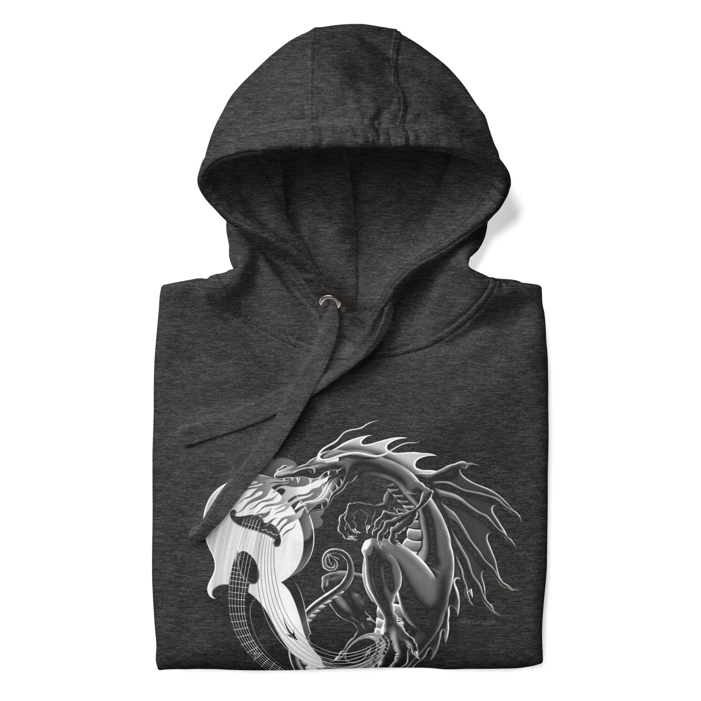 OMTHREAD Wood Dragon Unisex Hoodie - Dave Titus Illustration