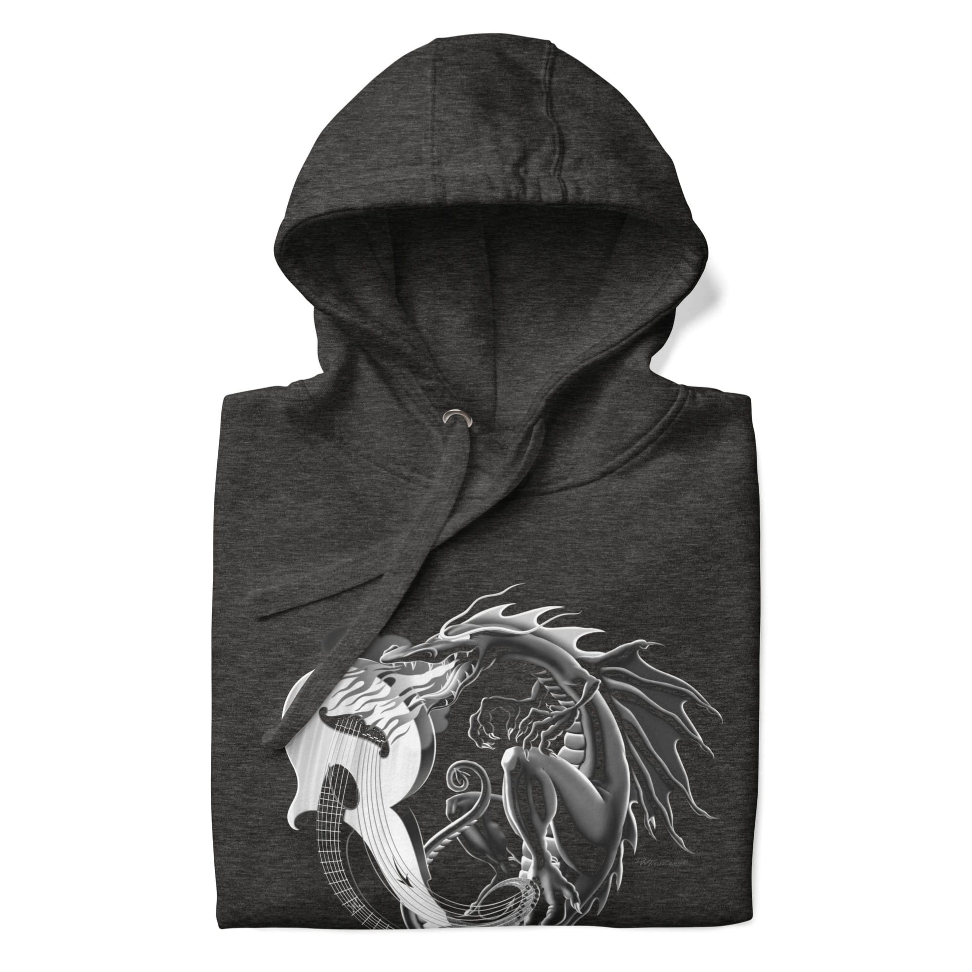 OMTHREAD Wood Dragon Unisex Hoodie - Dave Titus Illustration