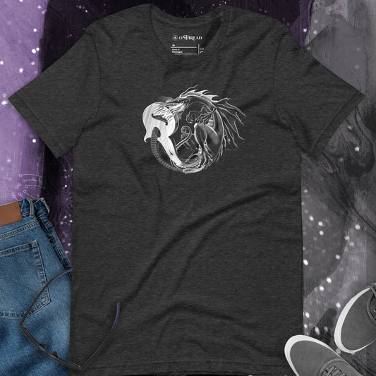 OMTHREAD Wood Dragon Unisex Tee - Dave Titus Illustration