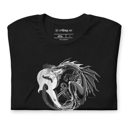 OMTHREAD Wood Dragon Unisex Tee - Dave Titus Illustration
