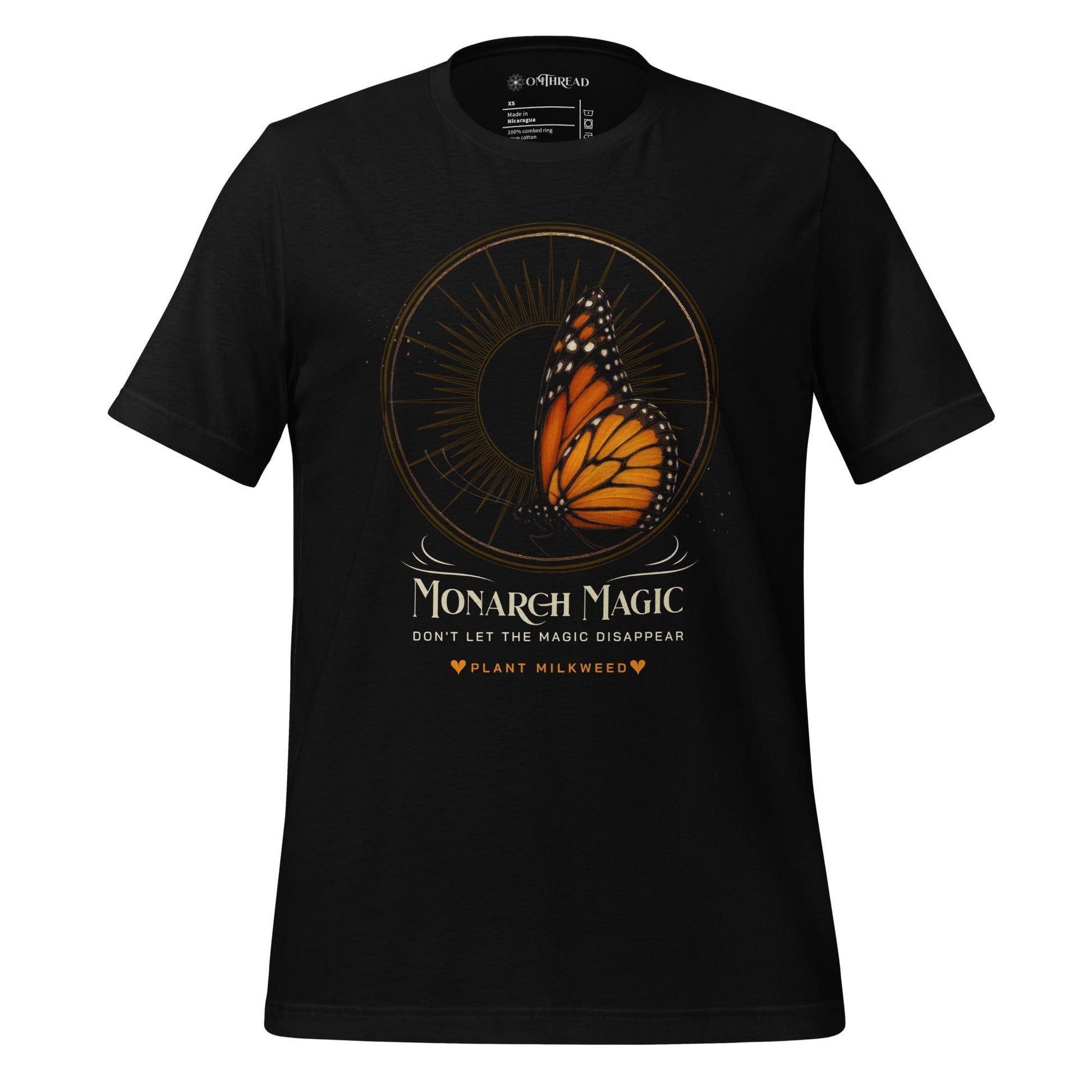 OMTHREAD XS Monarch Magic Butterfly Conservation Shirt