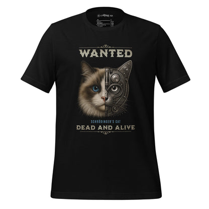 OMTHREAD XS Schrodinger Ragdoll Cat Shirt Quantum Physics
