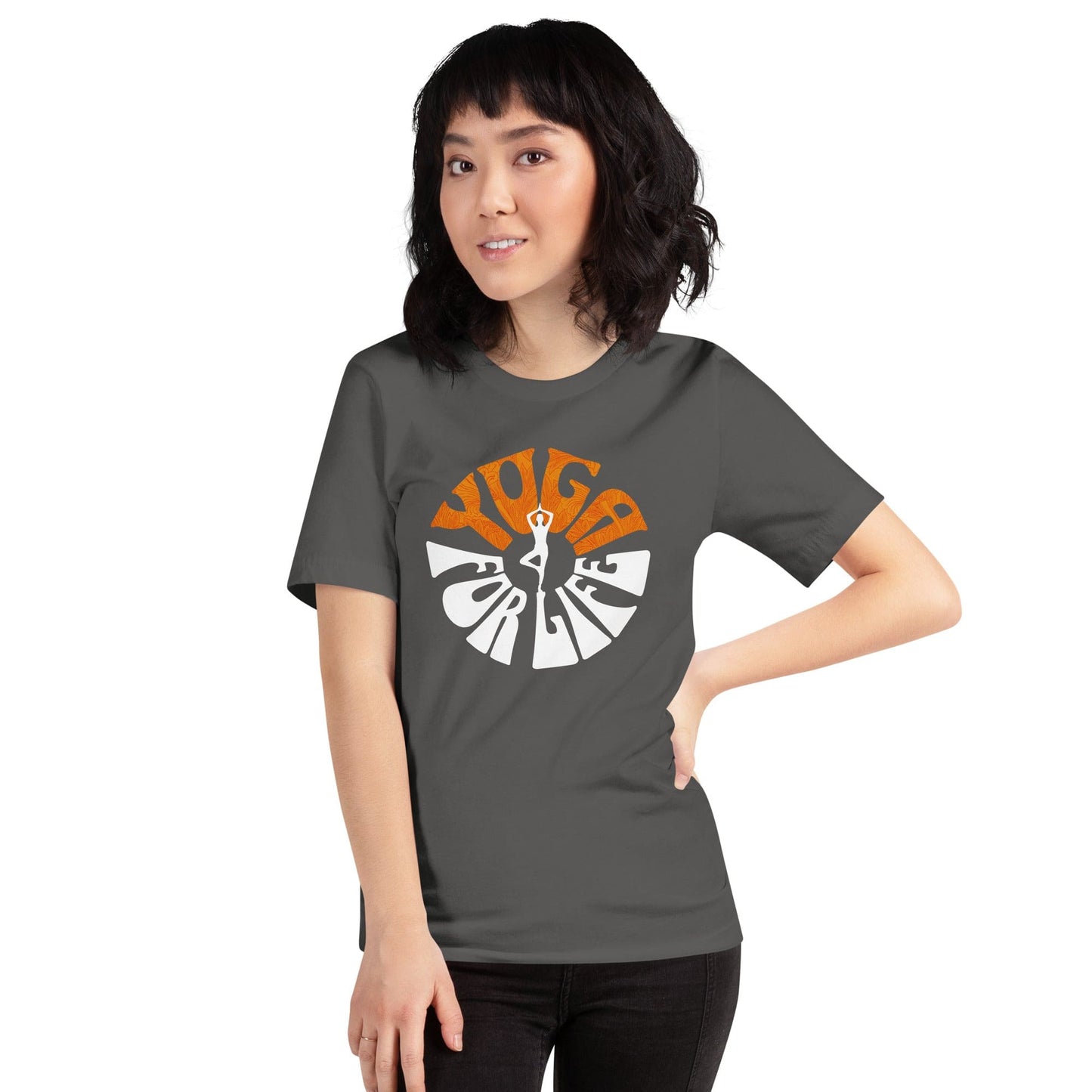 OMTHREAD Yoga for Life Balance and Harmony Tee