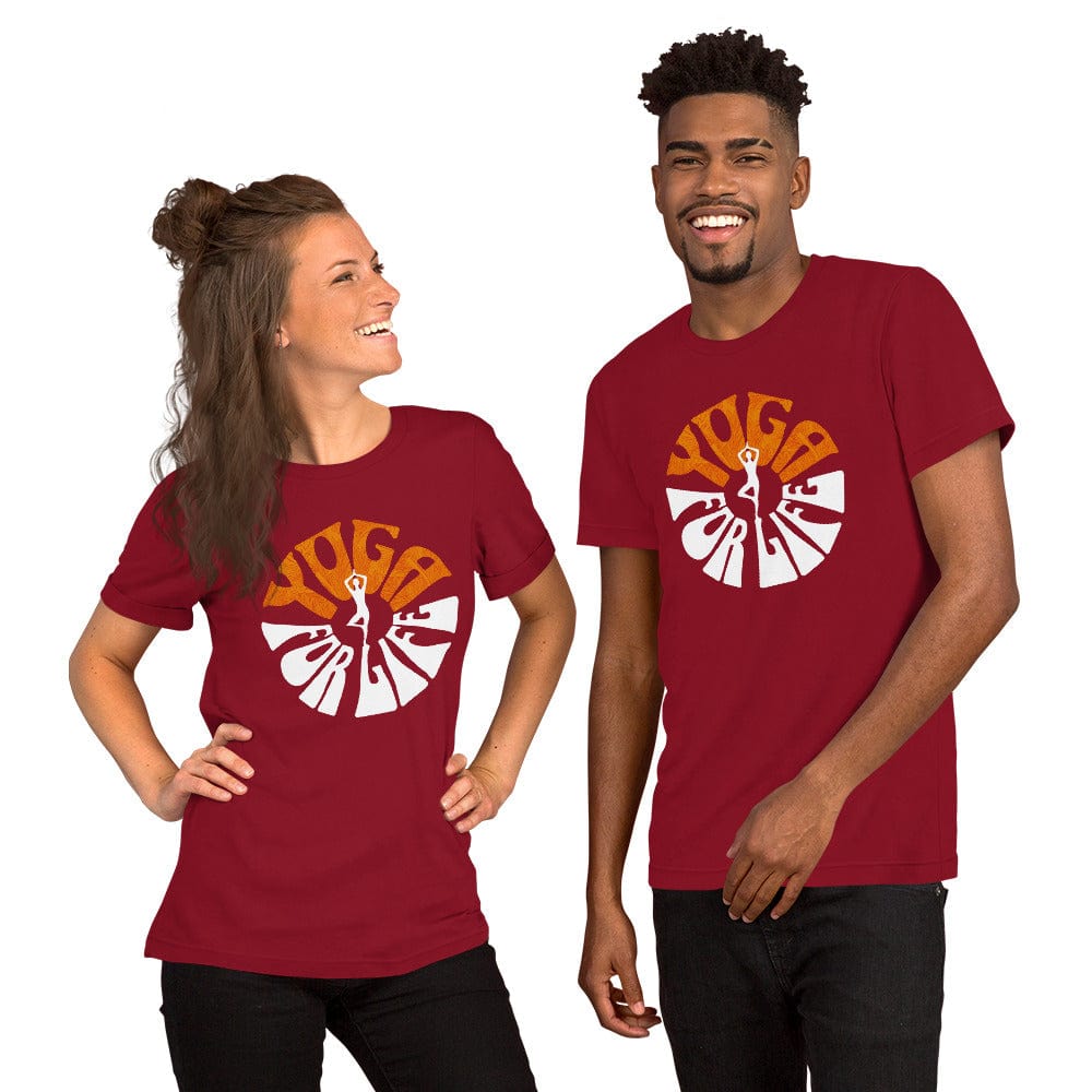 OMTHREAD Yoga for Life Balance and Harmony Tee